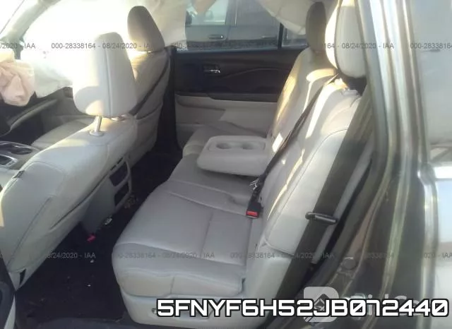 5FNYF6H52JB072440 фото 9
