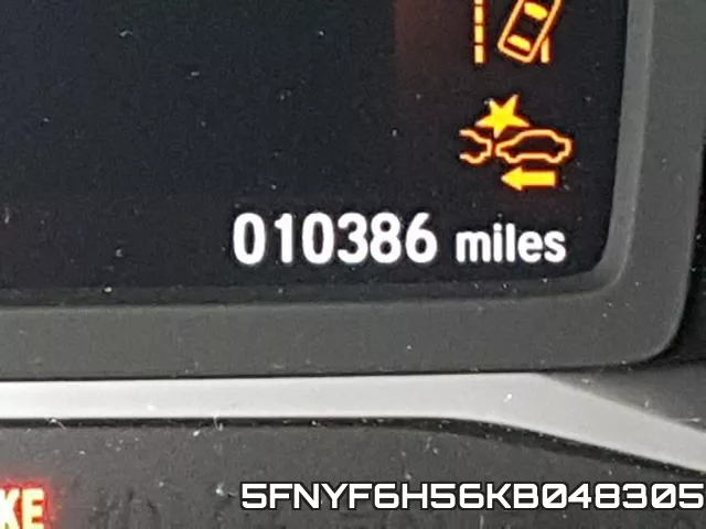 5FNYF6H56KB048305 фото 9