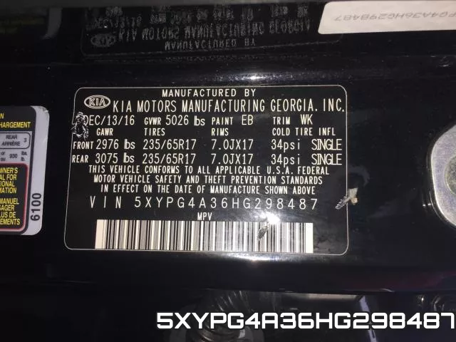 5XYPG4A36HG298487 фото 2