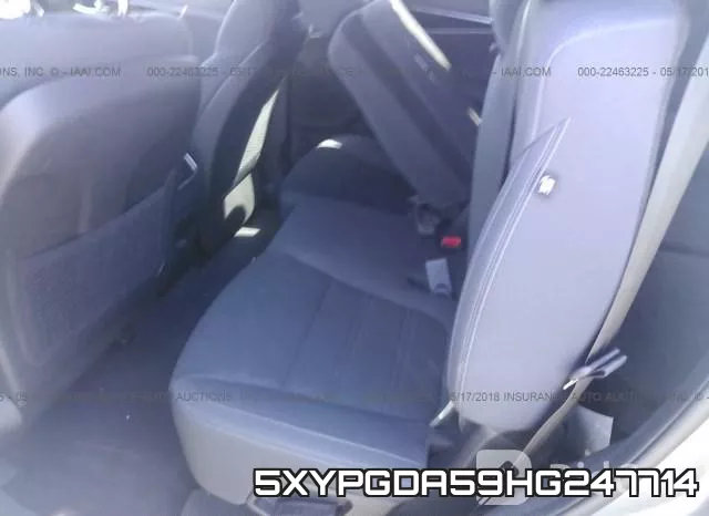 5XYPGDA59HG247714 фото 9