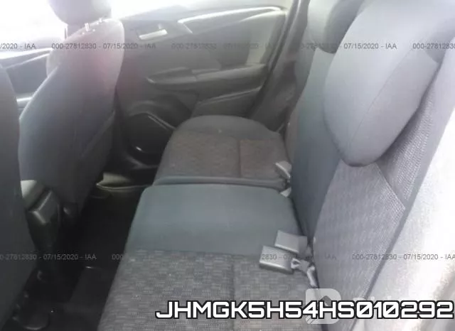 JHMGK5H54HS010292 фото 9
