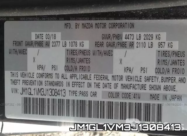 JM1GL1VM3J1308413 фото 10