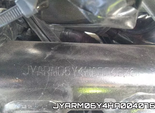 JYARM06Y4HA004076 фото 2