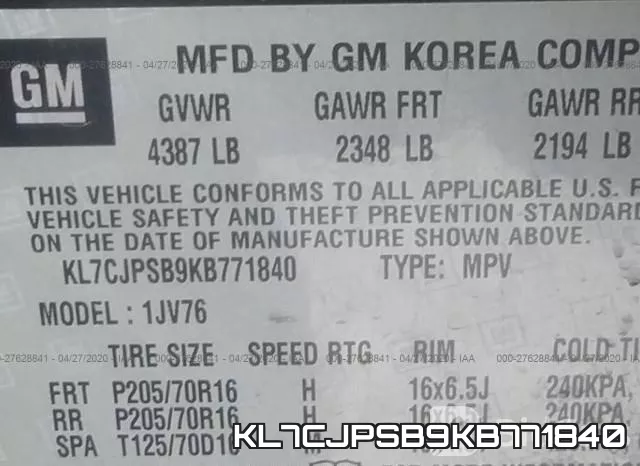 KL7CJPSB9KB771840 фото 10