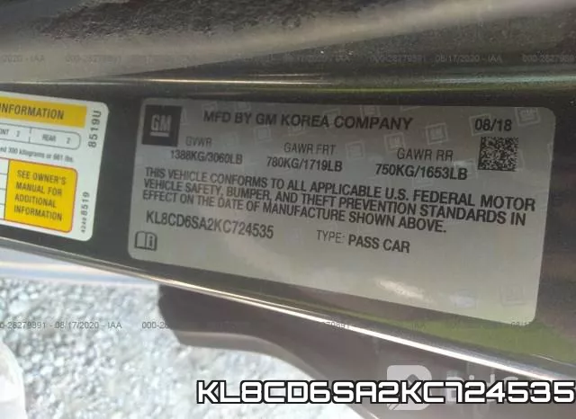 KL8CD6SA2KC724535 фото 10