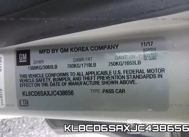 KL8CD6SAXJC438656 фото 10