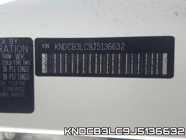 KNDCB3LC9J5136632 фото 2