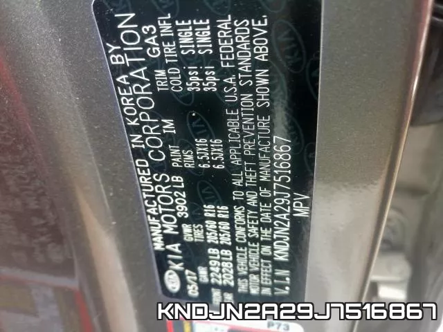 KNDJN2A29J7516867 фото 2