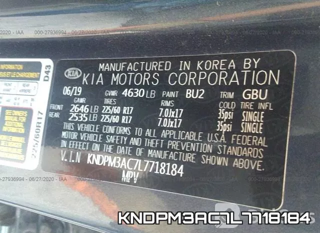 KNDPM3AC7L7718184 фото 10