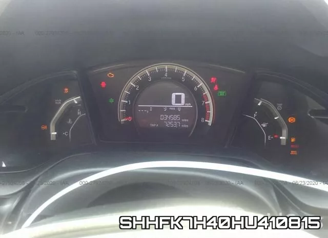 SHHFK7H40HU410815 фото 8