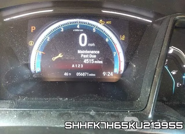 SHHFK7H65KU213955 фото 8