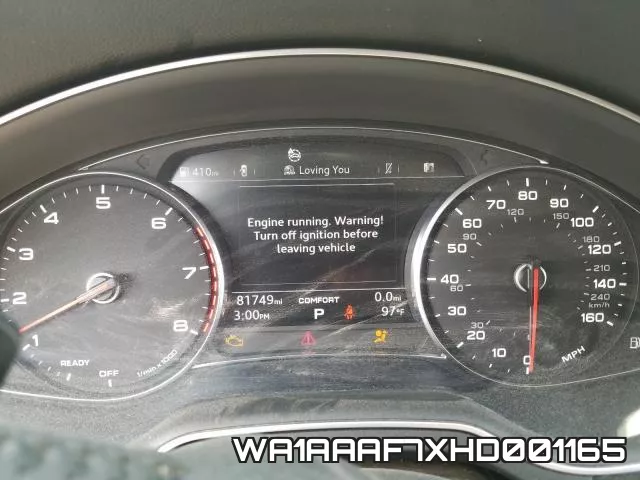 WA1AAAF7XHD001165 фото 9