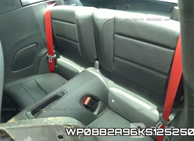 WP0BB2A96KS125250 фото 9