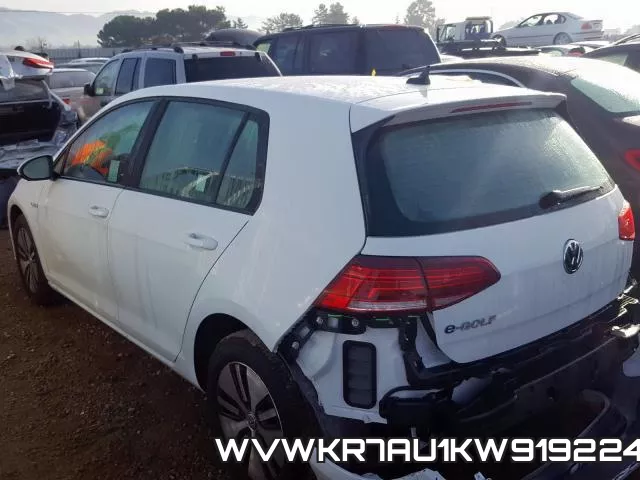 WVWKR7AU1KW919224 фото 4