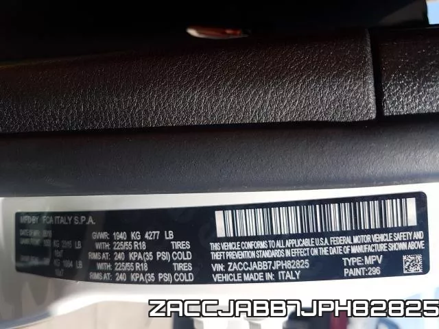 ZACCJABB7JPH82825 фото 2
