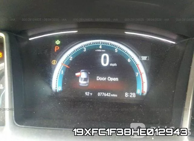 19XFC1F38HE012943 фото 8