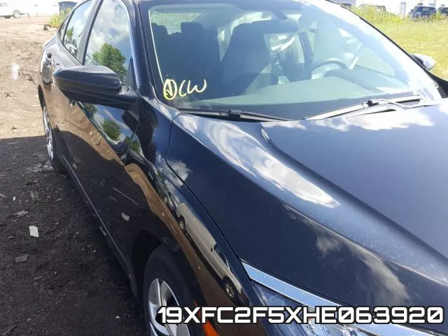 19XFC2F5XHE063920 фото 2