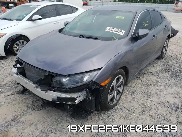 19XFC2F61KE044639 фото 3