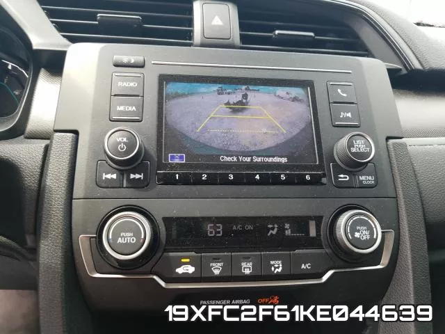 19XFC2F61KE044639 фото 10