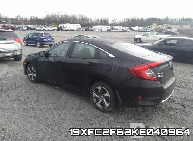 19XFC2F63KE040964 фото 4