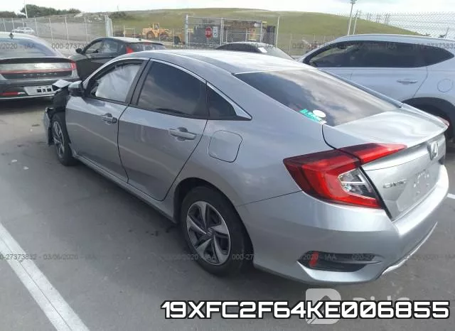 19XFC2F64KE006855 фото 4