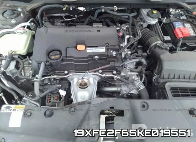 19XFC2F65KE019551 фото 2