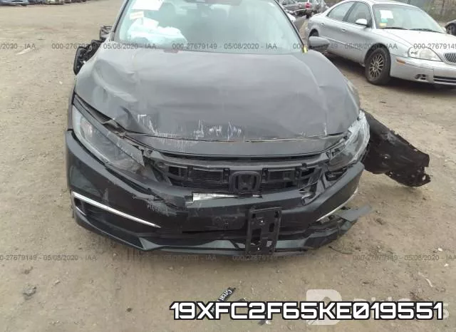 19XFC2F65KE019551 фото 7