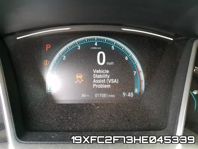 19XFC2F73HE045339 фото 9