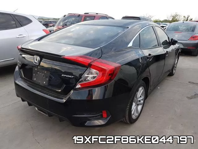 19XFC2F86KE044797 фото 5