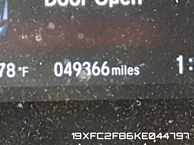 19XFC2F86KE044797 фото 9