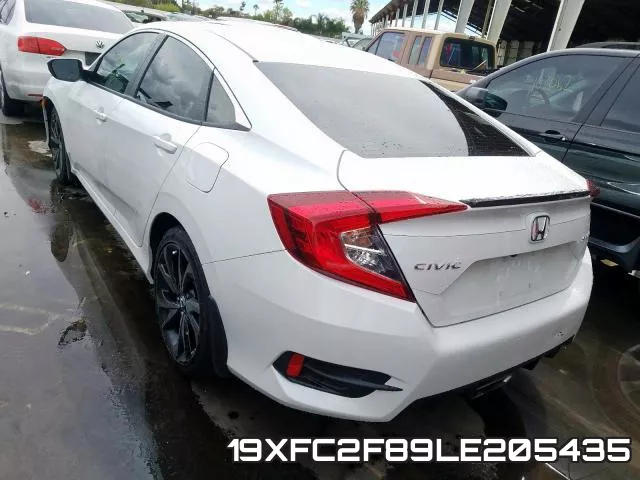 19XFC2F89LE205435 фото 4