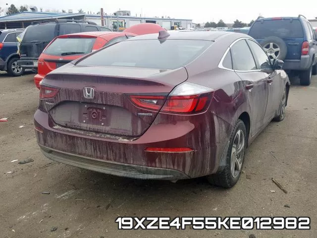 19XZE4F55KE012982 фото 5