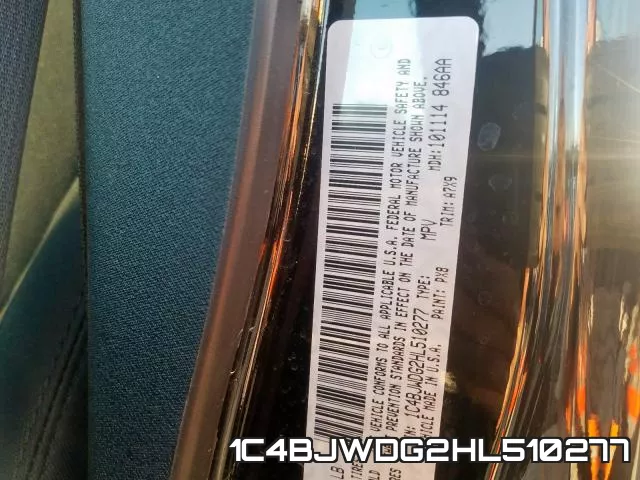 1C4BJWDG2HL510277 фото 2