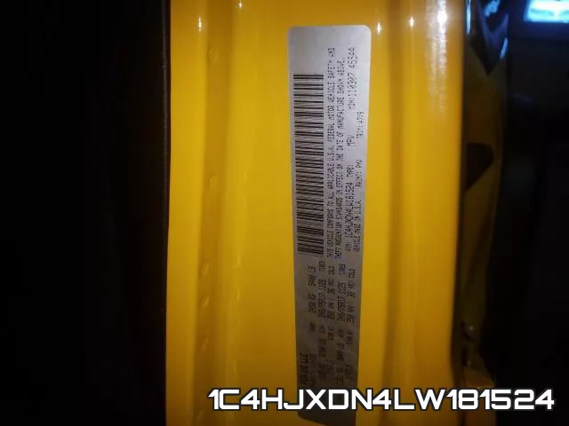 1C4HJXDN4LW181524 фото 2