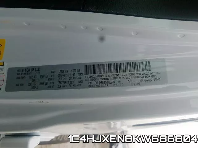 1C4HJXEN8KW686804 фото 2