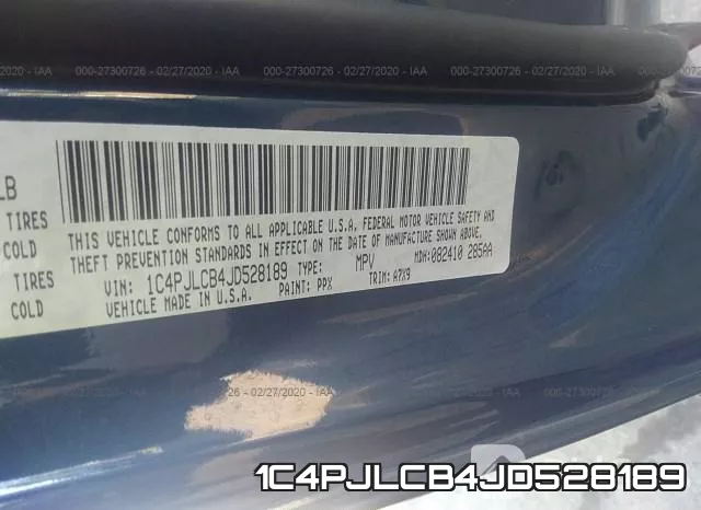 1C4PJLCB4JD528189 фото 10