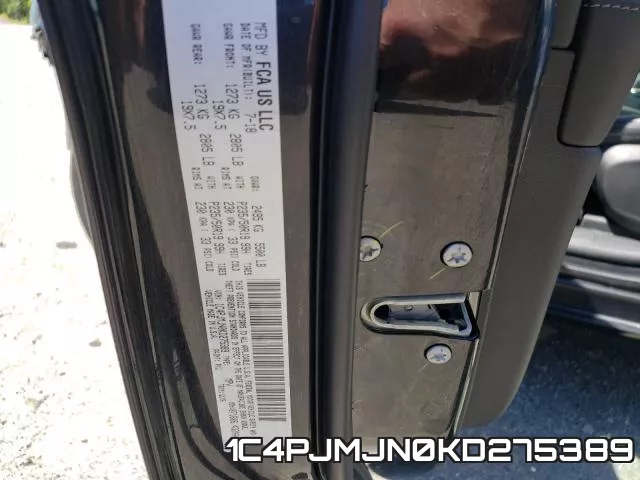 1C4PJMJN0KD275389 фото 2
