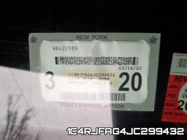 1C4RJFAG4JC299432 фото 2