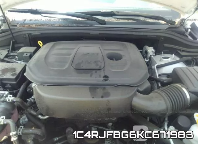 1C4RJFBG6KC671983 фото 2