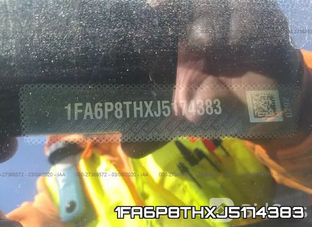 1FA6P8THXJ5174383 фото 10