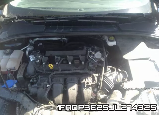 1FADP3E25JL274325 фото 2