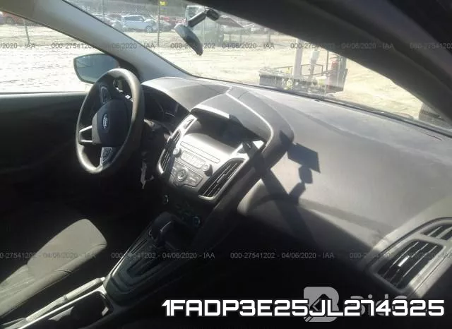 1FADP3E25JL274325 фото 6