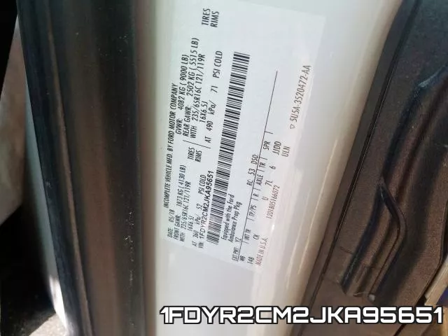 1FDYR2CM2JKA95651 фото 2