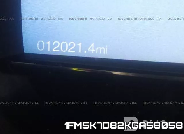 1FM5K7D82KGA58058 фото 8