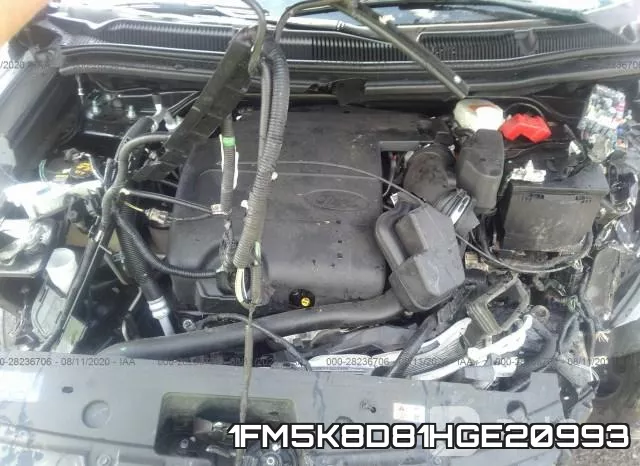 1FM5K8D81HGE20993 фото 2