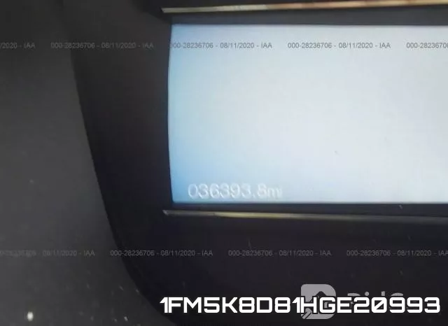 1FM5K8D81HGE20993 фото 8