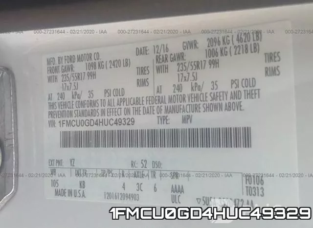 1FMCU0GD4HUC49329 фото 10