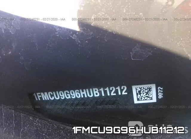 1FMCU9G96HUB11212 фото 10