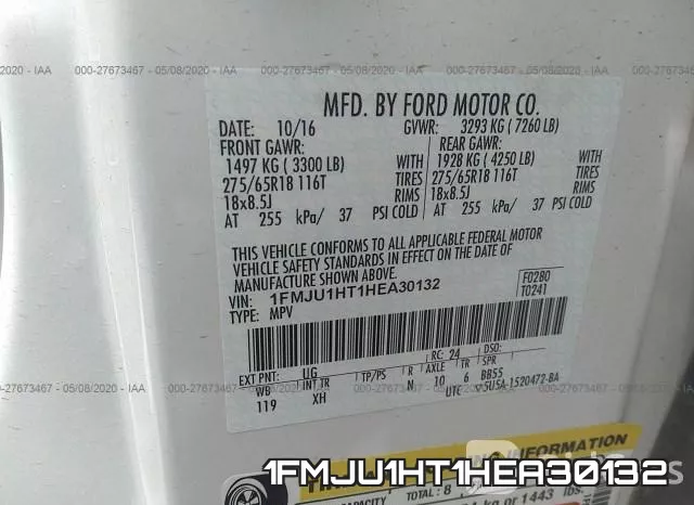 1FMJU1HT1HEA30132 фото 10
