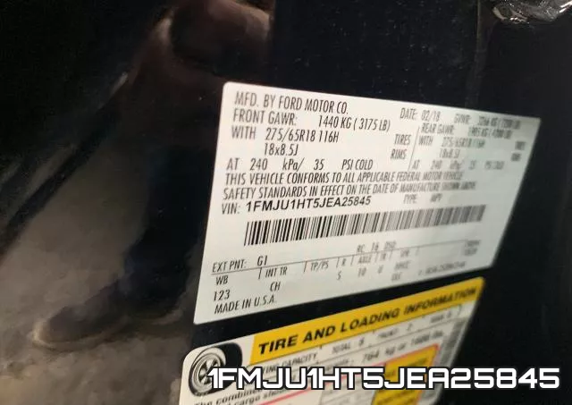 1FMJU1HT5JEA25845 фото 2